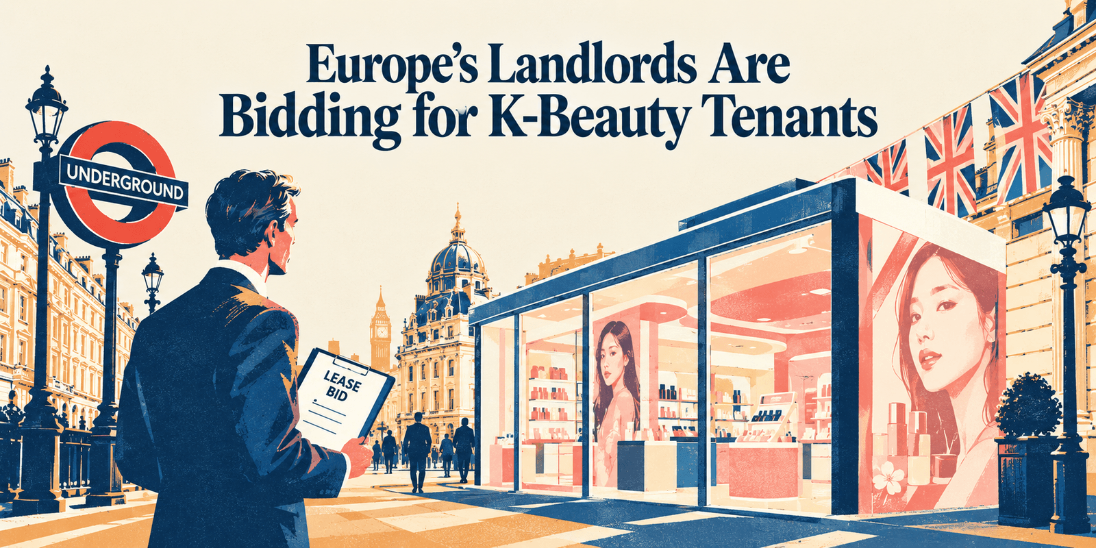 Europe's Landlords Are Bidding for K-Beauty Tenants