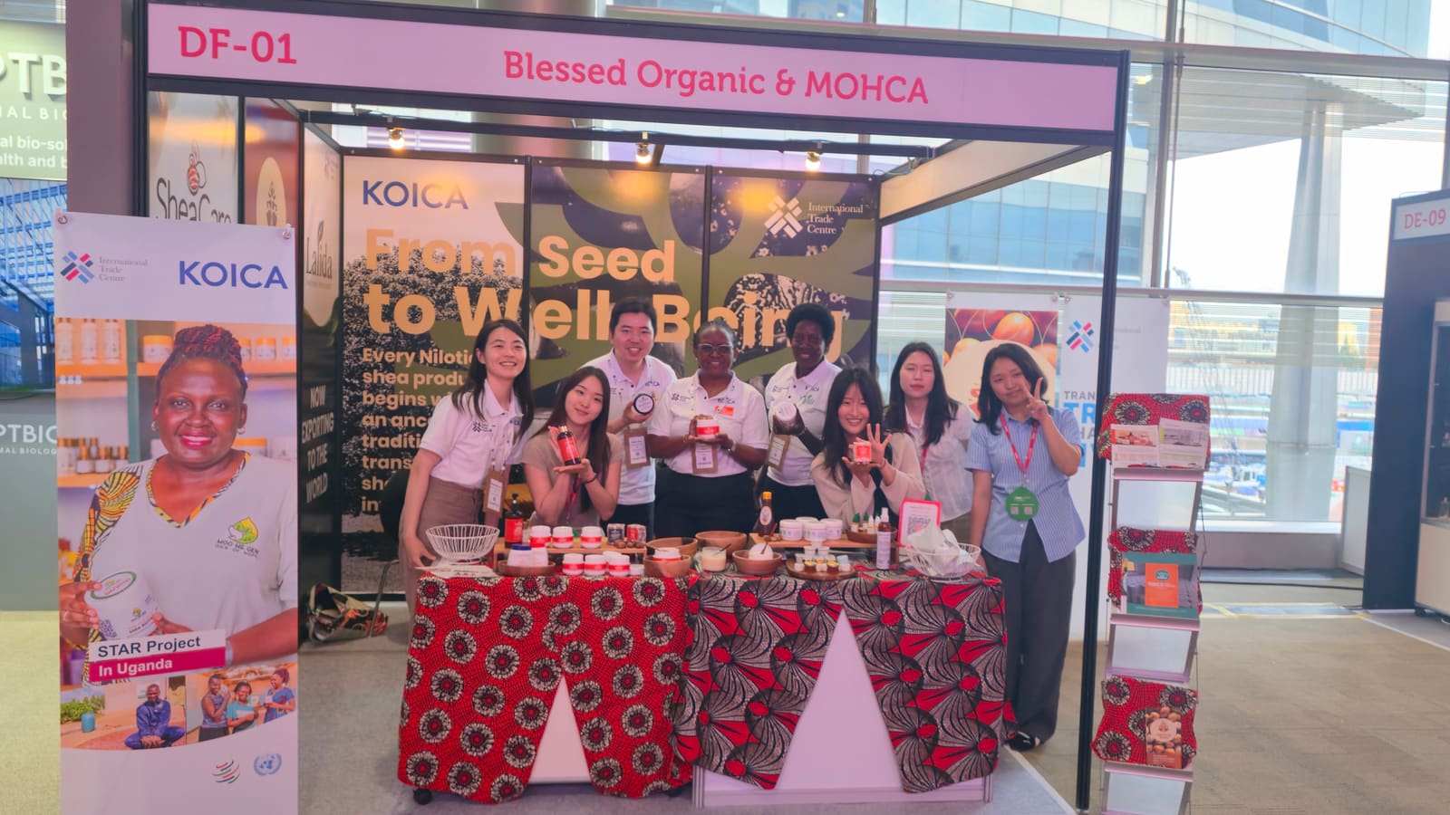 ITC booth at In-cosmetics 2026 Seoul
