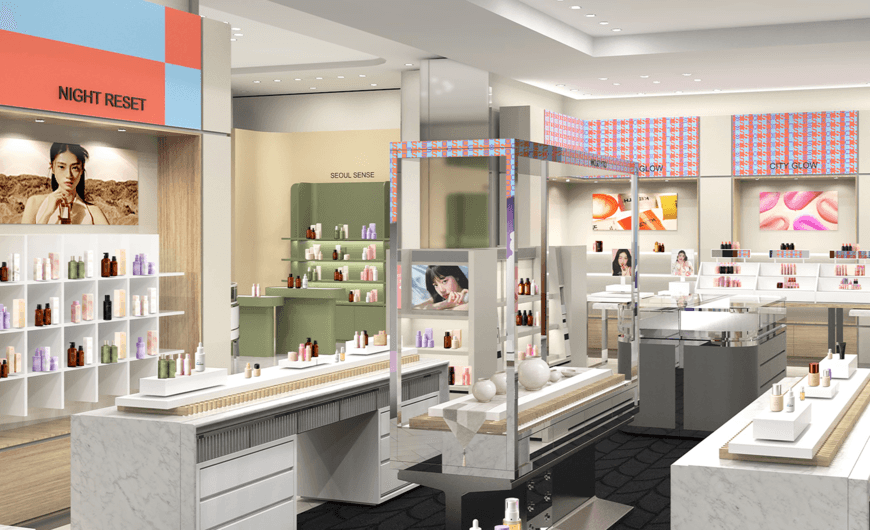SHINSEGAE HYPER GROUND is a K-beauty and lifestyle popup bringing Seoul's newest brands to New York, from skincare and makeup to fragrance, wellness and home.